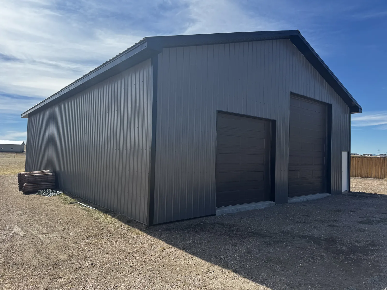 CM Construction pole barn roof replacement — Cheyenne, WY contractor